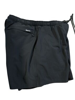 BN3th Men's Black Athletic Shorts with Zip Pocket